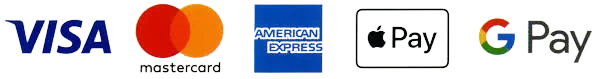 Payment cards and methods we accept